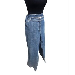 Jones New York High Waisted Wide Leg Jeans.